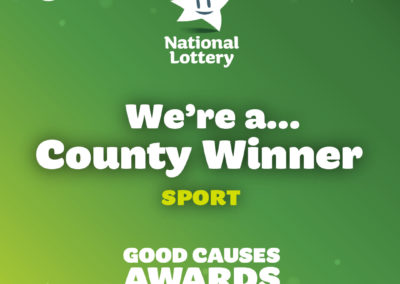 Gráine Mhaol County Winer in Sports Awards National Lottery