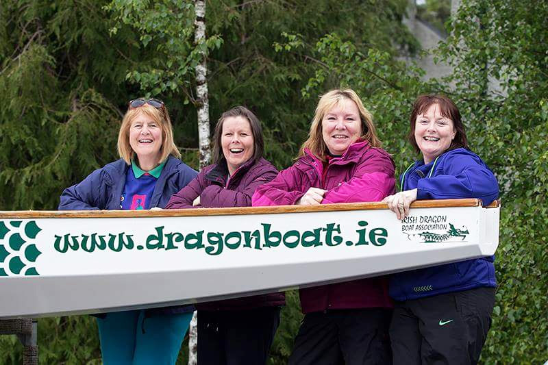 Four Mayo Dragon Boat lady members