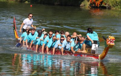 Dragon Boat Race Start Fit for Various Teams