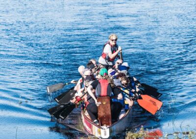 Graine Mhaol Regatta crew train for Donegal Regatta