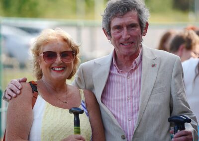 Teresa and Jerry Cowley Graine Mhaol Dragon Boat Members at 10th Anniversary Celebrations