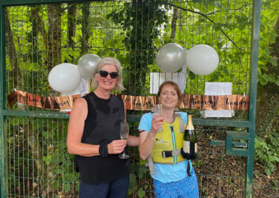 Dragon boat regatta and helms Mary-Dumigan-and-Karol